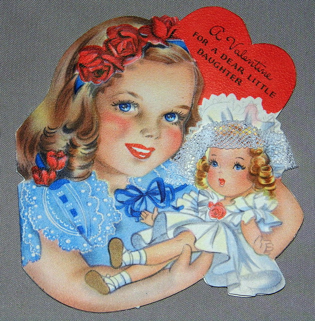 Vintage Valentine Card, 