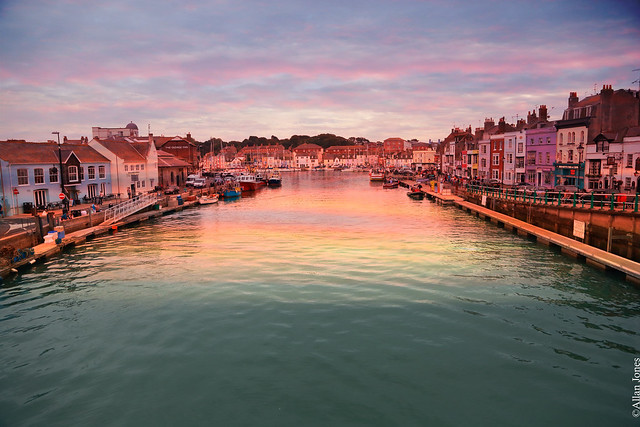 Sunset at Weymouth Harbour