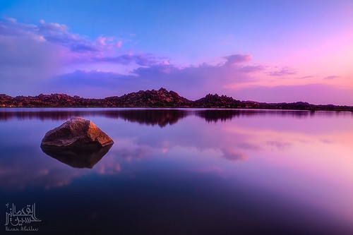 Mirror of Nature by CephaloviA (Hussain Al-Kahtani), مرآة الطبيعة
قبل مدة رتبت مع الفوتوغرافي الرائع علي القدسي للخروج مبكرا قبل الفجر الى وادي تندحة لتص