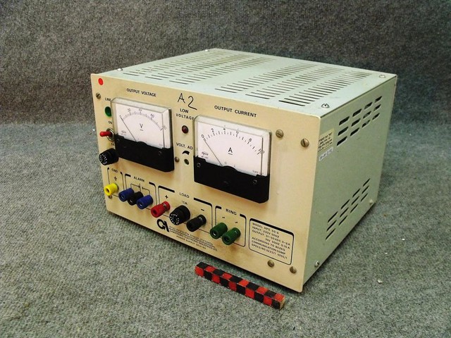 Gamatronic HPS 50-6 Power Supply - Israel - 1989  ספק כוח HPS 50V 6A תוצרת 