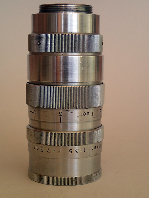 Rokuoh Sha Hexar Ser II 75mm sn 5048 Cine Lens