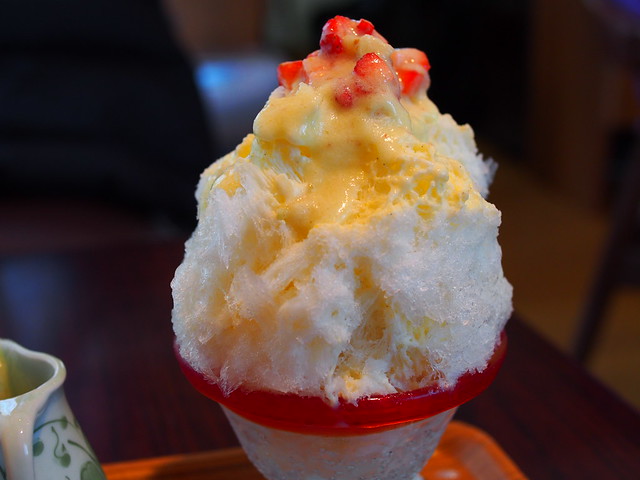 Japanese Shaved Ice Dessert