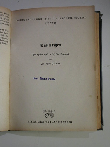 Title page from Penn Libraries D757 .O44 1942 | by Provenance Online Project