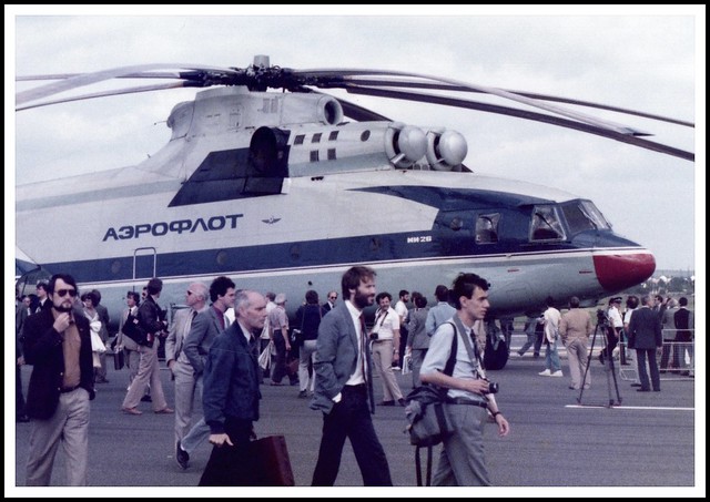 Aeroflot MIL MI-26 CCCP-06141 at Farnborough Airshow 1984