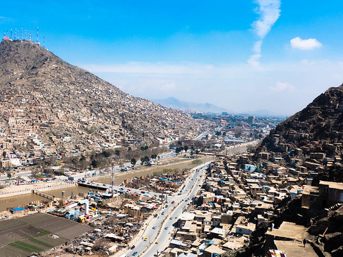 urban mountain afghanistan landscape kabul kabulriver tvhill
