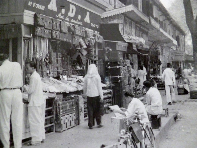 Saïgon - Les Baraques du bazar - Rue d'Ormay, trước 1975 là đường Nguyễn Văn Thinh