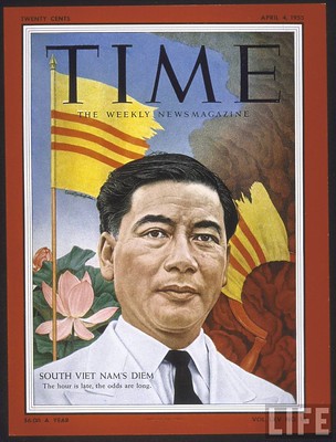 Time cover April 04-1955 of Ngo Dinh Diem. by manhhai