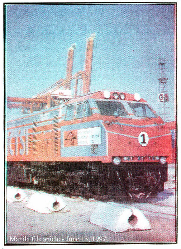 1997 0613 ICTSI locomotive no. 1