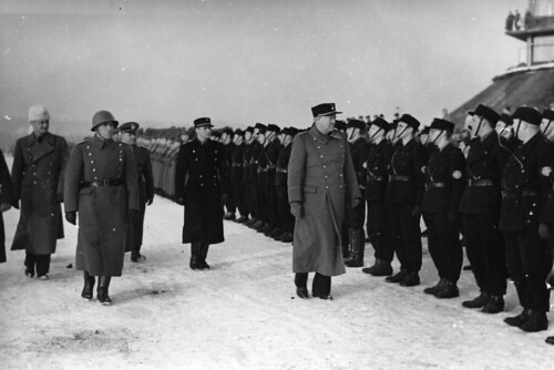 Ministerpresident Quislings ankomst fra Tyskland 1942/02/18.