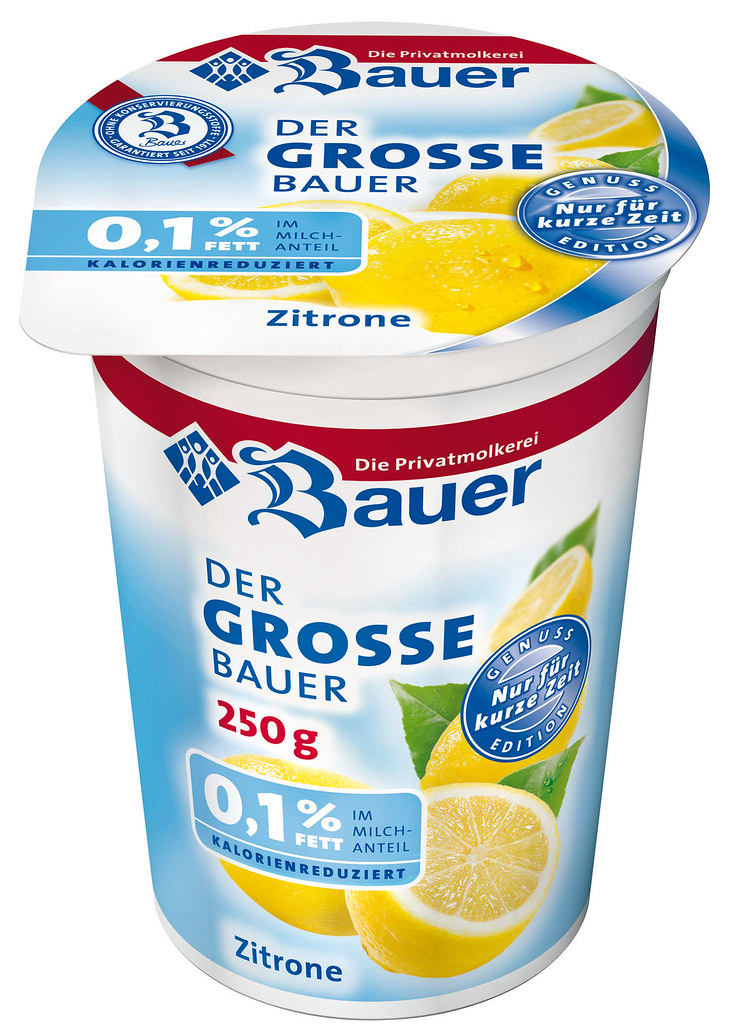 Bauer yogurt | Read more about Der Gross Bauer summer 2013 f… | Flickr