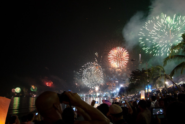 New Year's Eve at Pattaya