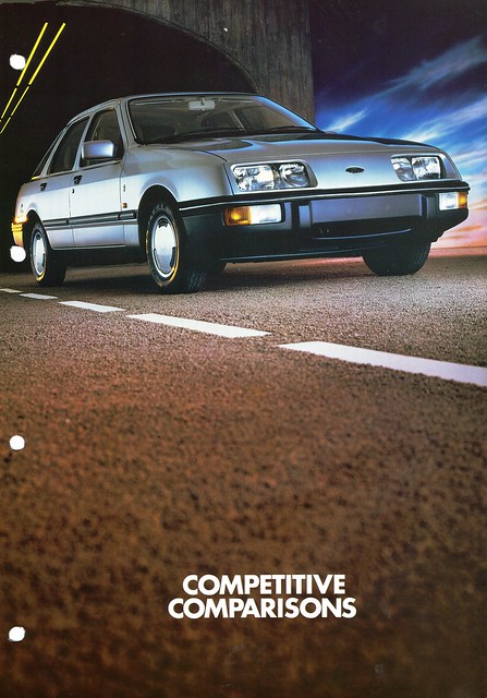 Ford Dealer Sierra Competitive Comparisons Fact List 1982 (1)
