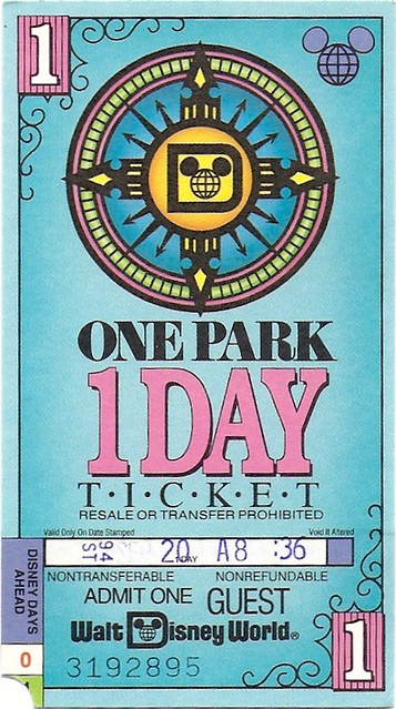 Disneyland Ticket | Walt Disney World One Park One Day | hytam2 | Flickr