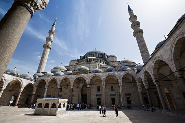 Süleymaniye Mosque in Istanbul, Turkey.