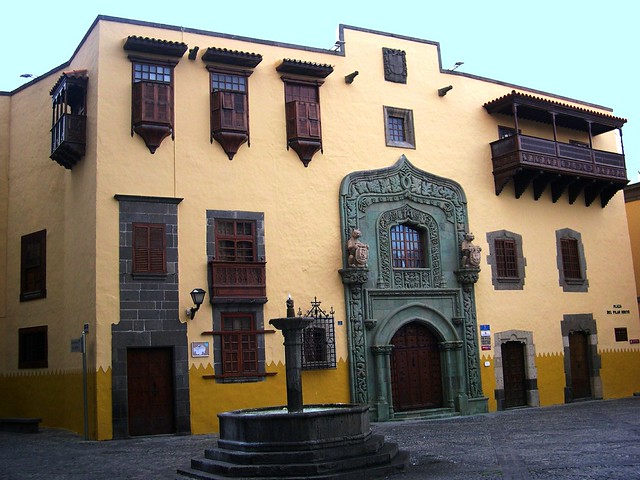 Gran Canaria , Las Palmas , Casa de Colon ,ein prachtvoller Kolonialbau ,  3-74
