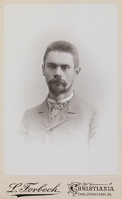 Portrett av Halvdan Koht, 1904