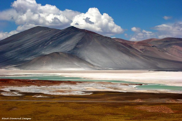 'Salar Serenity' - Salar de Agua Calientes and Cerro Medano, Antofagasta Region Altiplano, Northern Chile