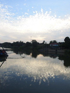 Lopburi Town Stadt Lopburi River Central Thailand