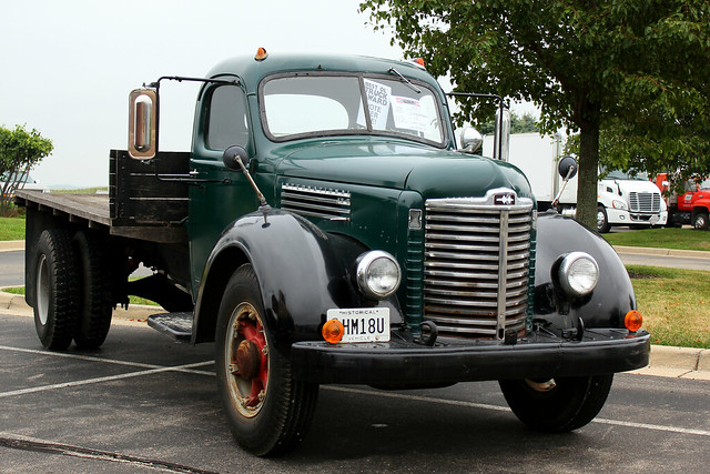 1947 K Model International Harvester Flat Bed Truck