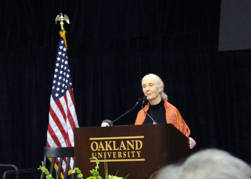 Jane Goodall at OU
