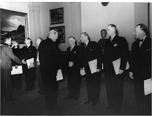 Ministerernennung. Stortinget. 1942/02/01.