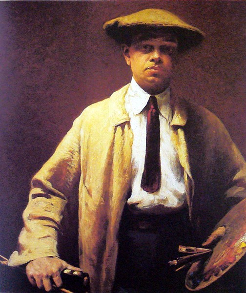Da Costa, Artur Timoteo (1882-1923) - 1919 Self-Portrait (National Museum of Fine Arts, Rio de Janeiro, Brazil)