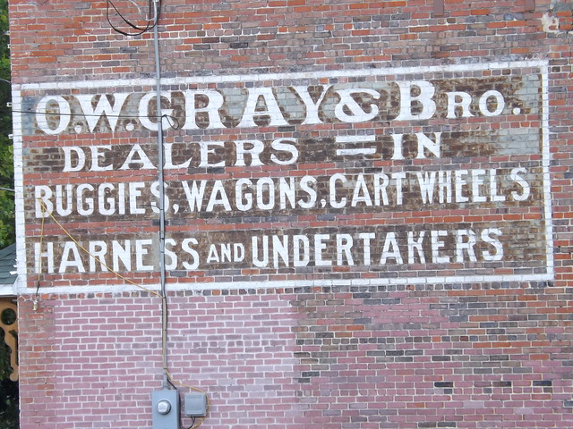 Cart wheels and undertakers...?