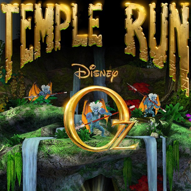 TEMPLE RUN OZ #TempleRunOz!!! So Addictive!!! (^_^) i thin…