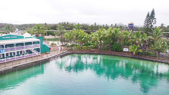 Seaworld view from monorail