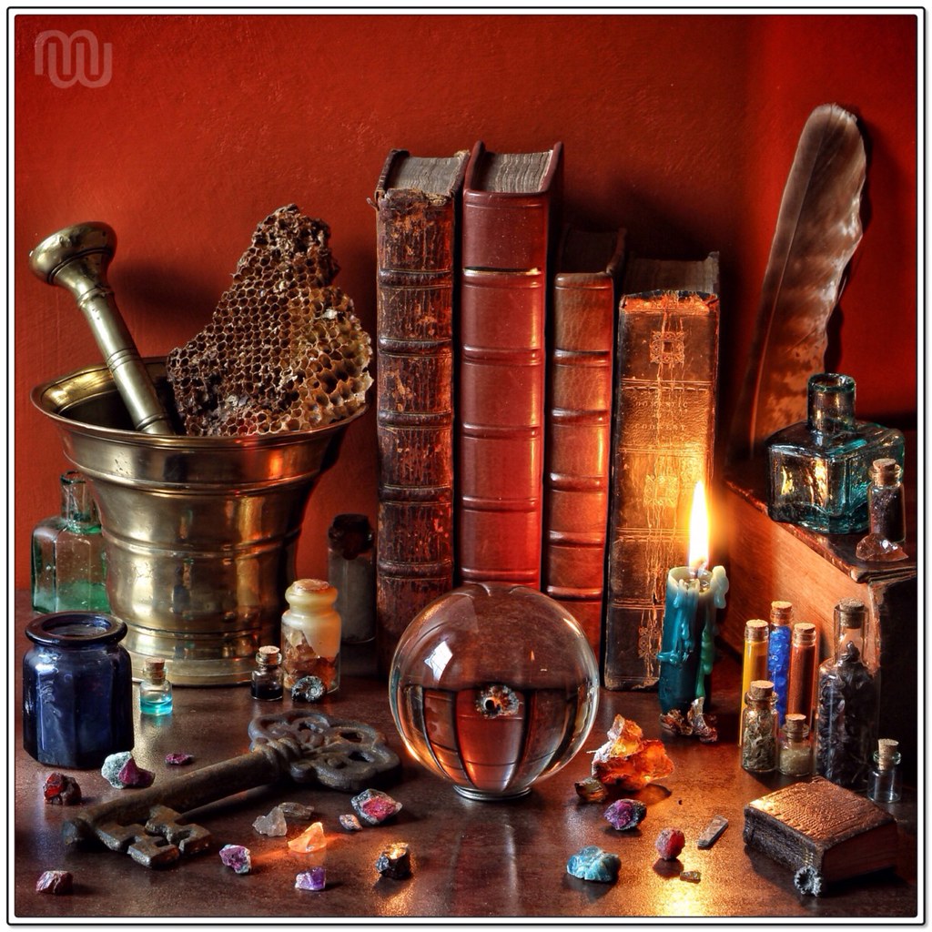 'The Alchemist's Workshop, a Narrative Still Life.' | Flickr