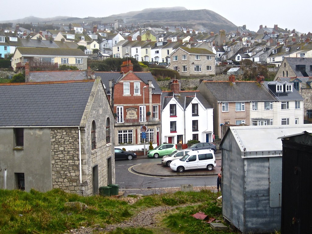 Fortuneswell as the mist descends