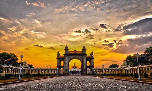 india gate karnataka mysore hdr πύλη