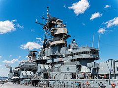 USS Wisconsin (BB-64) Superstructure
