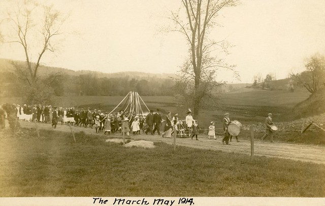 Maypole March, May 1914