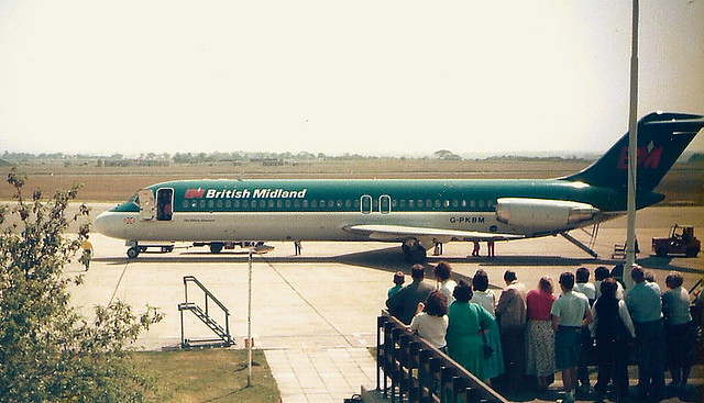 BRITISH MIDLAND G-PKBM DC-9 