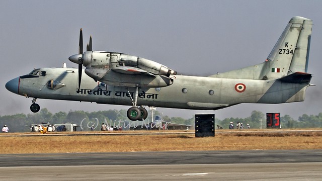 Indian Air Force Antonov AN32 K2734