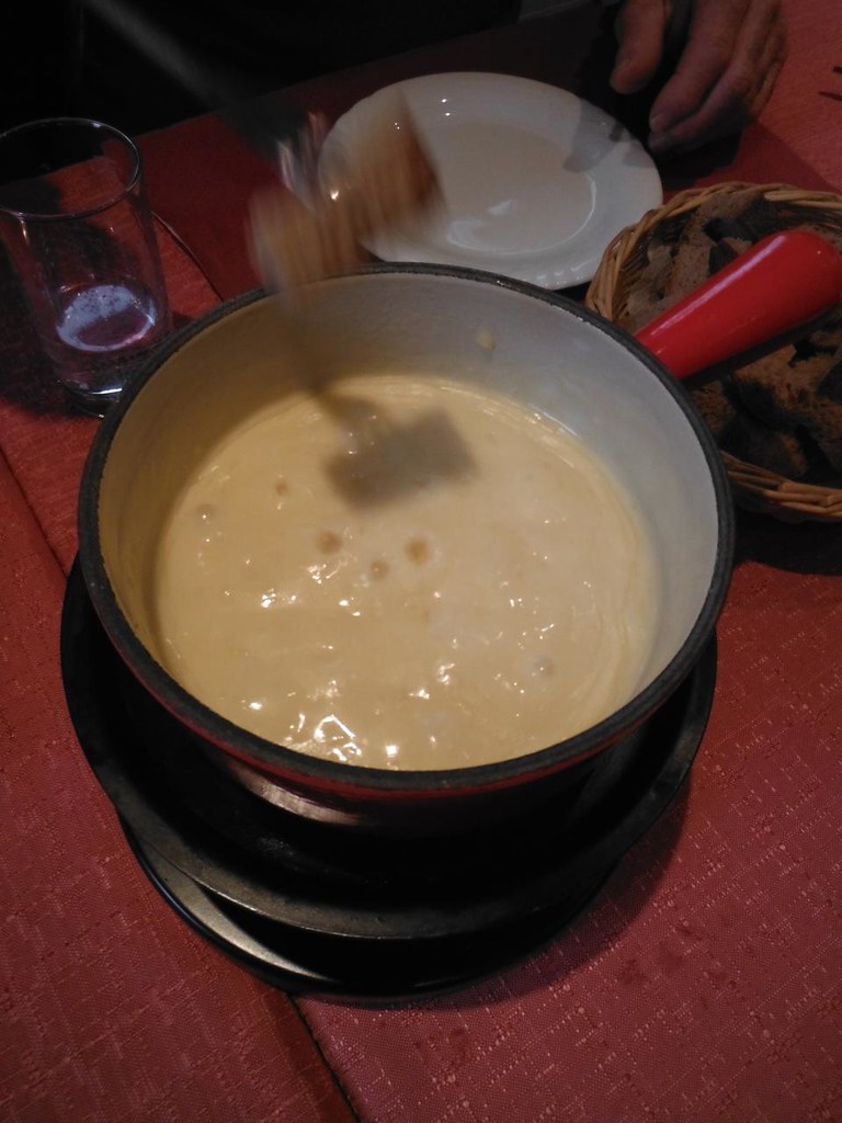 cheese fondue best Swiss meal at Hotel Alpenrose Zermatt C… | Flickr