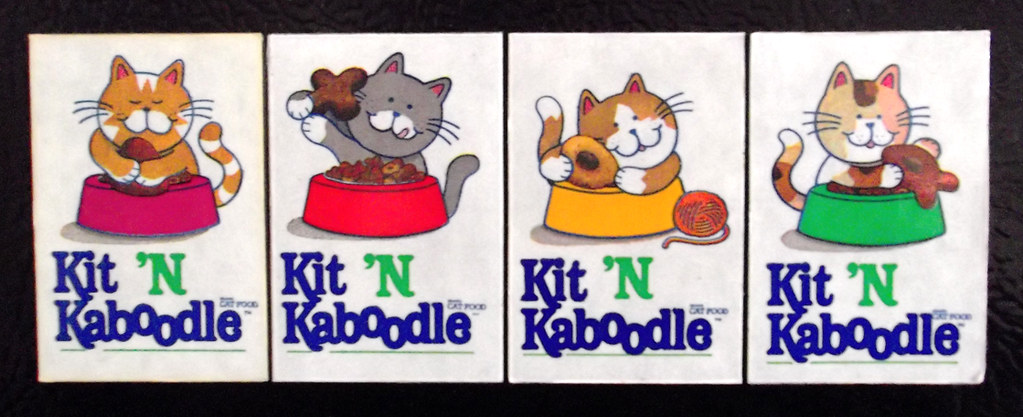 Vintage Ralston Purina Kit 'N Kaboodle Cat Food Magnets | Flickr