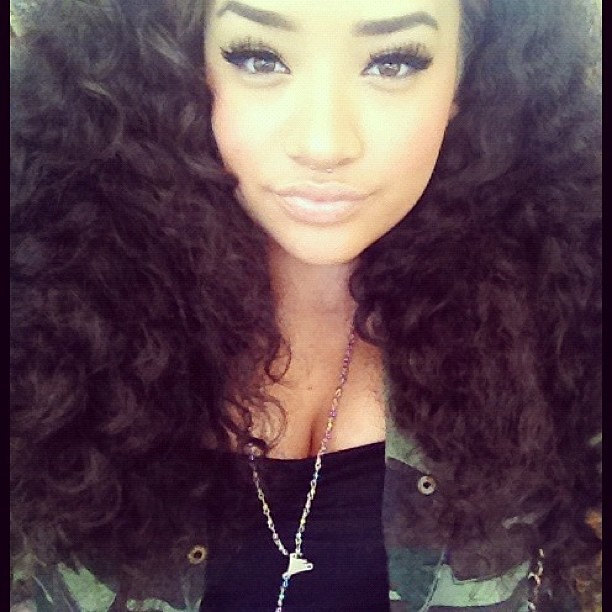 pretty #girl #curly #hair #swag #dope #tumblr | xRhyannax | Flickr