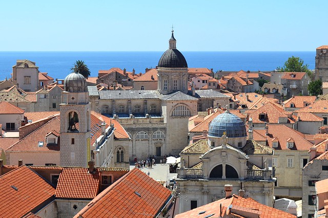 Dubrovnik, una veduta dalle mura