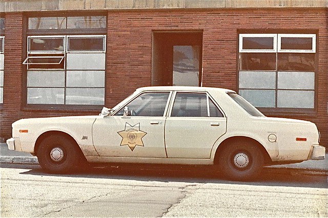 1982 Dodge Aspen U of Washington Police slick top superviser car