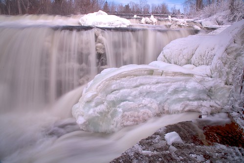 winter cold ice river mississippi freezing waterfalls lowerfalls day52 almonte millfalls day52365 3652013 365the2013edition 21feb13