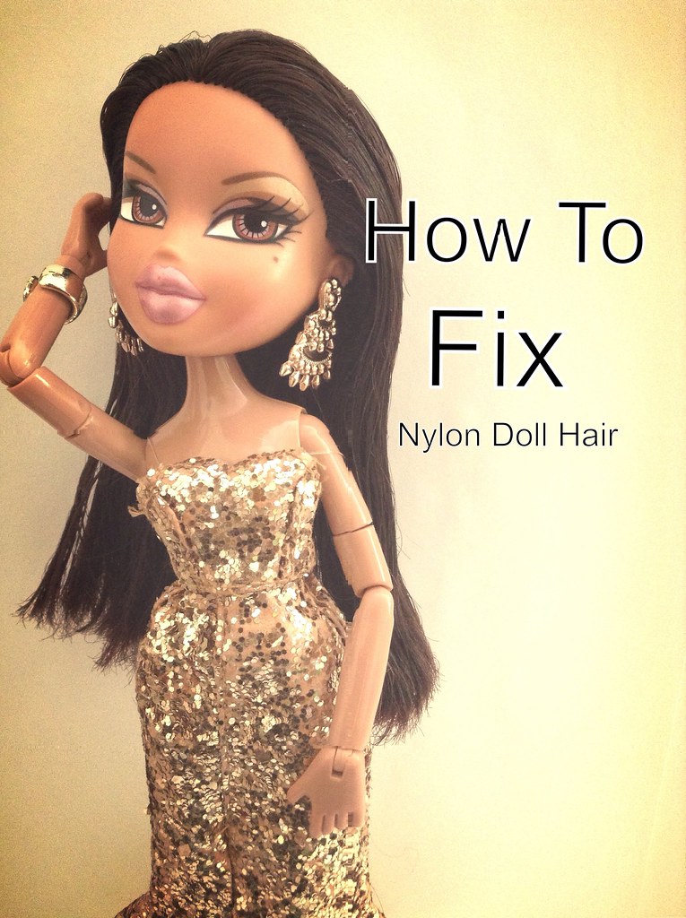 How to Fix Nylon Doll Hair | Hi guys! So I was just fixing u… | Flickr