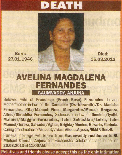 Avelina Magdalena Fernandes
