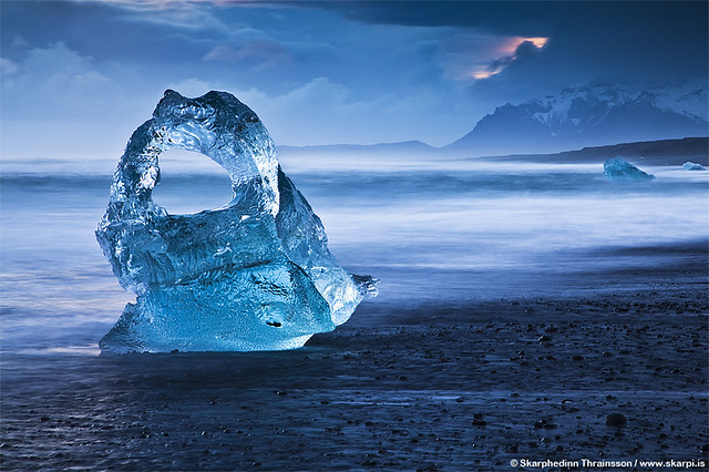 Ice Sculpture - South Iceland