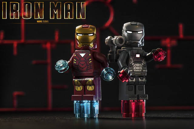 LEGO - The Iron man MK VI & War Machine.