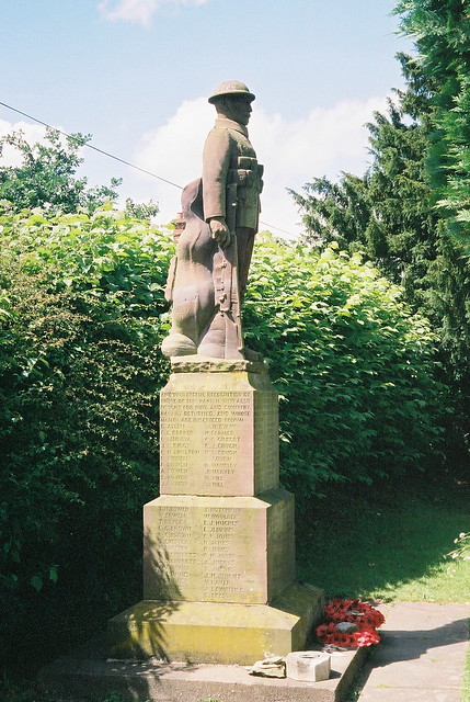 Stokesay: war memorial (Shropshire)