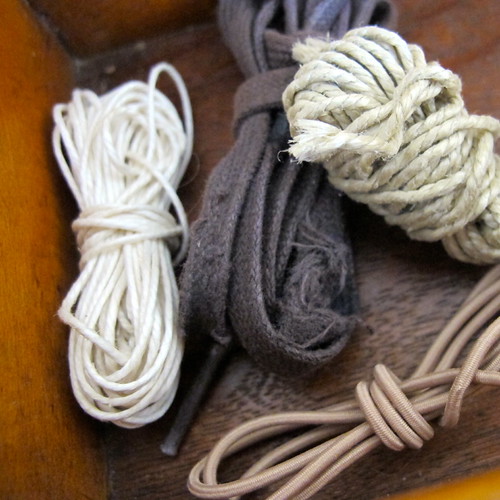 Bits of old strings | by Rosmarie Wirz