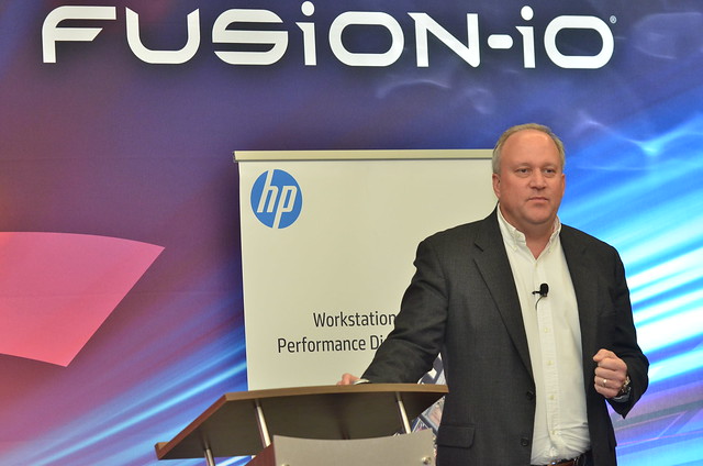 Jeff Wood of HP talks about the Fusion-io collaboration