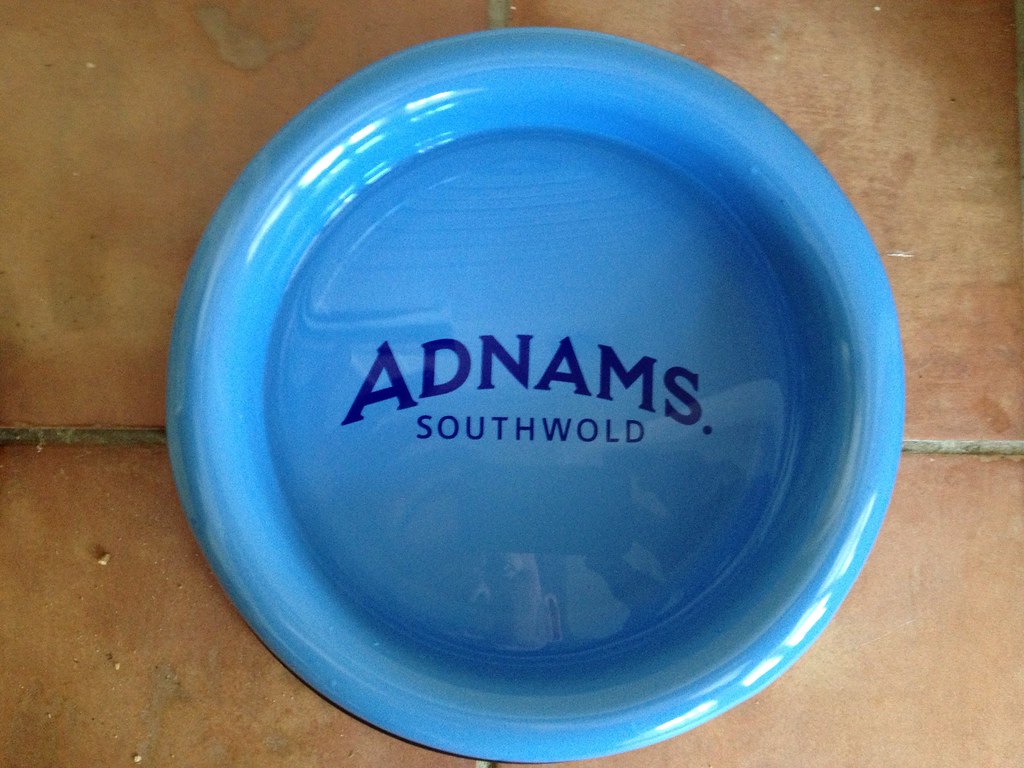 Adnams dog water bowl